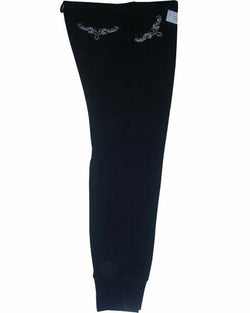 Knitted Classic Black Breeches - eit-saddle-demo