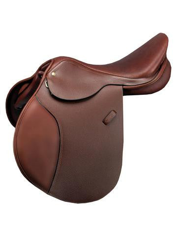 Brown Dressage Horse Saddle - eit-saddle-demo