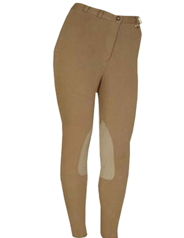 Black Knitted Classic Brownish Yellow Breeches - eit-saddle-demo