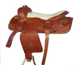 Pleasure Trail Barrel Racer Western Horse Saddle - eit-saddle-demo
