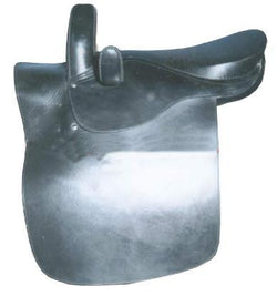Black Dressage Horse Saddle - eit-saddle-demo